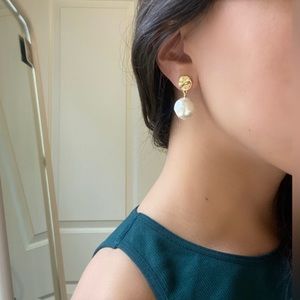 J. Crew Pearl Drop Earrings